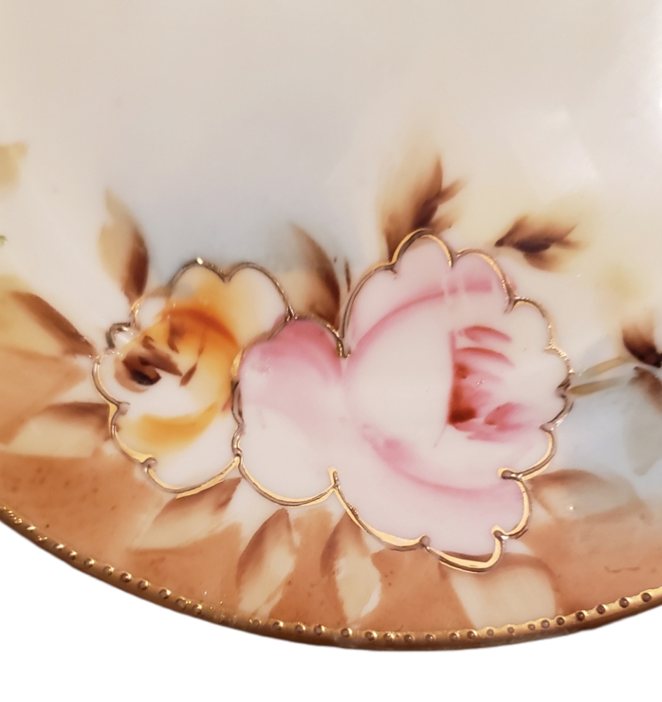 Nipon Hand Painted 6" Bread Plate - Picture 3 of 4